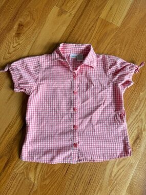 Y2K girls plaid top